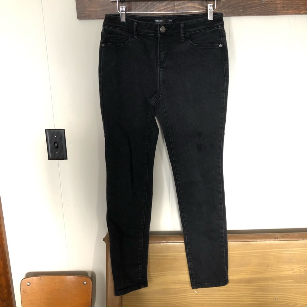 Black Skinny Jeans, Simply Vera, size 6